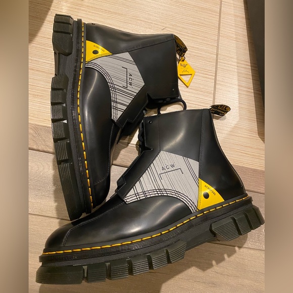 🆕 DR. MARTENS RIKARD 8L A COLD WALL BOOTS - Picture 2 of 12